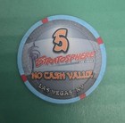 Stratosphere Casino Las Vegas  Nv  5 No Cash Value Casino Chip