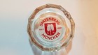 German Spatenbrau Munchen Beer Round Glass Ashtray