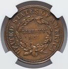 Usa - 1838  am I Not A Women  Anti-slavery Token - Ngc Xf45 - Very Sought-after
