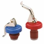 Norpro 6pc Bottle Stoppers Set - Cork Seals Glass Soda Pop Wine Bottle Airtight