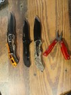 Mixed Lot  Folding Pocketknives   Multi-tool Pliers Lot  One Old Timer