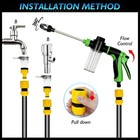 Vroas Hose Hawk Pro Pressure Washer with Foam Pot 3 Spray Modes green 