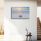 Baby Sea Turtle On The Beach Poster Canvas Wall Art Living Room Wall Art Wall 
