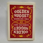 Golden Nugget Las Vegas Gambling Hall Playing Cards Red Sealed Vintage