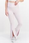 Adidas Originals Women s Flared Fit High Waisted Tights With Front Slit