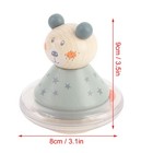 Baby Rattle Toy Cartoon Animal Crisp Sound Educational Infant Grab Shake Rattle