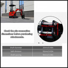 New Pallet Fork Steel Attachment For 1-2 Ton Mini Excavator   25mm Diameter Pin