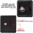 2 Pieces 41 Mm Qr Release Plate Camera Tripod Ball Head Quick Release Plate