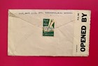 Canada Wwii 4v Uprated On Kgvi 1c Censored Cover From Vancouver To London Uk
