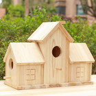 Wooden Bird House Kit Outdoor Hanging Diy Birdhouse Kit Kids Woodcraft Bird