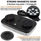  2pcs 48led Roof Top Strobe Lights  High Visibility Emergency Safety Warning 