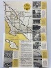 Visitors Map Port Of Los Angeles Greater La Area Vintage Tourist Guide