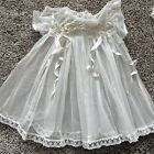 Carol Joy Creation   An Untagged  Christening Slip Dress-tears