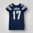 2010 Reebopk Philip Rivers San Diego Chargers Game Issued Un Worn Used Jersey