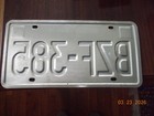 New Hampshire Live Free Or Die License Plate Bzf-385  97 Sticker