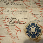 1930 Signed Document Rafael Estrella Ure  a 