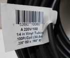 Agrifim 100ft 1 4     220  Od X  160  Id   Black Vinyl Drip Tubing 