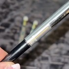 Vtg Pentel 5 Drafting Mechanical Pencil Black Aluminum Japan   2 Refill Eraser    