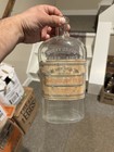 Warehouse Point Rye Gin John F Gillespie Boston Ma Labeled Blown Flask Bottle