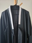 Korean Hanbok For Funeral Black Long Coat  Grim Reaper  Drapes Amazing
