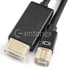 3m 10ft Black Mini Displayport Dp Thunderbolt To Hdmi Adapter Cable For Mac Pc