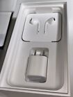 Original Apple Iphone 7 Oem Accessories Box Stickers Earbuds Charge No Phone