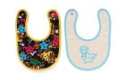 A Bathing Ape Baby Milo Toy Box Bib Gift Set Gray multi Baby Bib