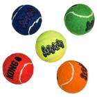 Kong Squeakair Tennis Ball Dog Toy - Xs - 5ct  Felt  Rubber  Fetch  0 05lb