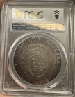 1795 Sleswig-holstein  denmark germany   1 Specie Daler 1862 Engraved Pcgs Xf Dt