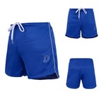 2 Pack  Defy New Mens Workout Gym Sports Running Casual Fitness Shorts Blue