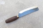 Crude - Premium 8 Inch Japanese Nakiri Chef Knife  Carbon Steel  Sharp  