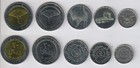 Yemen Set Of 5 Coins 1993-2009 Unc 1  5 10  20 Riyals  20 Riyals Commemorativ   