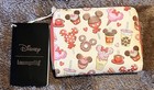 Disney Loungefly Mickey   Minnie Valentines Treats Mini Backpack   Wallet   