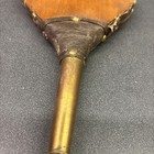 Antique Vintage Bellows Fireplace Wood Leather Vintage Fire Brass Blower