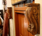 Architectural Antique Shelf 2 P Wall Bracket Corbel Pair European Style Engraved