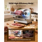 Uimoso Electric Meat Slicer Machine 150w With 6 7-inch Blade For Home Use