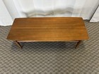 Vintage Coffee Table Mid Century Modern Wood Retro Surfboard Mersman 60s 70s Mcm