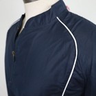 Rawlings Cage Jacket Mens Small 1 4 Zip Baseball Batting Blue Short Sleeve Nwt