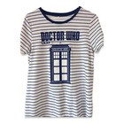 Dr Who Official Bbc Womens Striped Sthirt Tardis