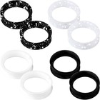 8pcs Silicone Ear Gauges Flexible Ear Tunnels Plugs Stretchers Expander Doubl   