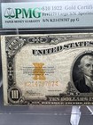 1922  10 Gold Certificate Fr1173  Pmg Vf25