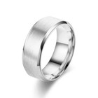 Tungsten Carbide Wedding Band Ring Brushed Silver Mens Jewelry Size 5-17   Half