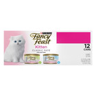 Purina Feast Kitten Classic Pat variety Pack Turkey Fish Wet Cat Food 3oz 12ct