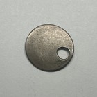 1837 Seated Liberty Half Dime Triple Date Holed 213106
