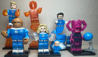 Custom Lego Marvel Fantastic Four Vs  Galactus Minifigures 6 Pack