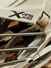 Cascade Xrs Pro Lacrosse Helmet White Osfm 360 Fit Eafx Pll Adult Helmet 