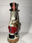 Gilbey s Spey Royal Scotch Whisky Ceramic Figural Donkey Distillery Decanter