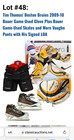 Tim Thomas Game Worn Used Skates Boston Bruins From Classic Auctions Coa