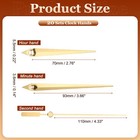 20 Set Aluminum Clock Hands Kit For Repair Diy  Gold Style 2