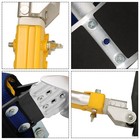 Adjustable Height Stilts Tool 24 -40  Yellow For Painter Taping Aluminum Drywall